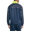 imageNautica Mens Quilted Mixed Media QuarterZip PulloverNavy Seas
