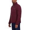 imageNautica Mens Reversible Quilted Puffer Jacket Midweight Mechanical Stretch Winter CoatMetal Grey