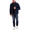 imageNautica Mens Reversible Quilted Puffer Jacket Midweight Mechanical Stretch Winter CoatNvyRed