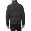imageNautica Mens Reversible Quilted Puffer Jacket Midweight Mechanical Stretch Winter CoatVintage Black Combo