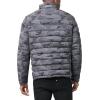 imageNautica Mens Reversible Quilted Puffer Jacket Midweight Mechanical Stretch Winter CoatVintage Black Combo
