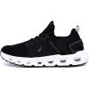 imageNautica Mens Running Sneakers Sport Fashion LaceUp Athletic Soft Shoes for Gym Tennis Men  Cushioned Breathable Lightweight ampamp ComfortableBlack Cailen