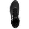 imageNautica Mens Running Sneakers Sport Fashion LaceUp Athletic Soft Shoes for Gym Tennis Men  Cushioned Breathable Lightweight ampamp ComfortableBlack Whitebolang