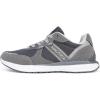 imageNautica Mens Running Sneakers Sport Fashion LaceUp Athletic Soft Shoes for Gym Tennis Men  Cushioned Breathable Lightweight ampamp ComfortableCharcoal Grey