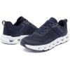 imageNautica Mens Running Sneakers Sport Fashion LaceUp Athletic Soft Shoes for Gym Tennis Men  Cushioned Breathable Lightweight ampamp ComfortableNavy Charcoalbolang