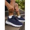 imageNautica Mens Running Sneakers Sport Fashion LaceUp Athletic Soft Shoes for Gym Tennis Men  Cushioned Breathable Lightweight ampamp ComfortableNavy Charcoal Cerce