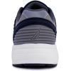 imageNautica Mens Running Sneakers Sport Fashion LaceUp Athletic Soft Shoes for Gym Tennis Men  Cushioned Breathable Lightweight ampamp ComfortableNavy Greyresh