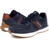imageNautica Mens Running Sneakers Sport Fashion LaceUp Athletic Soft Shoes for Gym Tennis Men  Cushioned Breathable Lightweight ampamp ComfortableNavy Tan