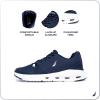 imageNautica Mens Running Sneakers Sport Fashion LaceUp Athletic Soft Shoes for Gym Tennis Men  Cushioned Breathable Lightweight ampamp ComfortableNavy White