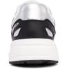 imageNautica Mens Running Sneakers Sport Fashion LaceUp Athletic Soft Shoes for Gym Tennis Men  Cushioned Breathable Lightweight ampamp ComfortableWhite Metallic