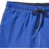 imageNautica Mens Solid Quick Dry Classic Logo SwimTrunkBright Cobalt