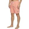 imageNautica Mens Solid Quick Dry Classic Logo SwimTrunkPale Coral