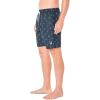 imageNautica Mens Standard Quick Dry All Over Classic Anchor Print Swim TrunkNavy