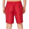 imageNautica Mens Standard Quick Dry All Over Classic Anchor Print Swim TrunkRacer Red