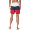 imageNautica Mens Standard Quick Dry Classic Logo TriBlock Series Swim TrunkNautica Red