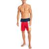 imageNautica Mens Standard Sustainably Crafted 8quot Colorblock SwimNautica Red