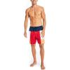 imageNautica Mens Standard Sustainably Crafted 8quot Colorblock SwimNautica Red