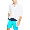 imageNautica Mens Standard Sustainably Crafted 8quot Colorblock SwimTropic Jade