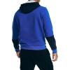 imageNautica Mens Sustainably Crafted Colorblock Logo HoodieBright Cobalt