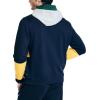 imageNautica Mens Sustainably Crafted Colorblock Logo HoodieNavy Seas