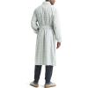 imageNautica Mens Sustainably Crafted Plaid RobeHigh Rise