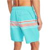 imageNautica Sustainably Crafted 6quot Striped SwimTropic Jade