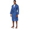imageNautica mens Longsleeve Lightweight Cotton WovenrobeBlue