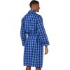 imageNautica mens Longsleeve Lightweight Cotton WovenrobeBlue