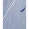 imageNautica mens Longsleeve Lightweight Cotton WovenrobeBlue Bone