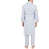 imageNautica mens Longsleeve Lightweight Cotton WovenrobeGrey