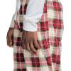 imageNautica mens Sustainably Crafted Plaid Fleece Sleep PantMarshmallow