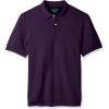imageNautica Mens Big ampamp Tall Short Sleeve Stretch Solid Deck Polo ShirtBlackberry