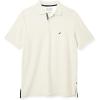 imageNautica Mens Big and Tall Classic Fit Short Sleeve Solid Performance Deck Polo ShirtSail Cream