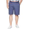 imageNautica Mens Big and Tall Cotton Twill Flat Front Chino ShortBlue Indigo