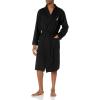 imageNautica Mens Knit RobeTrue Black