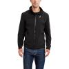 imageNautica Mens Lightweight Windbreaker Stretch Athletic Outdoor Full Zip Bomber Golf JacketOnyx