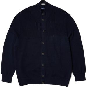 imageNautica Mens Big and Tall Classic Fit Knit CardiganNavy