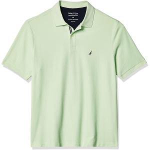 imageNautica Mens Big and Tall Classic Fit Short Sleeve Solid Performance Deck Polo ShirtPatinagren