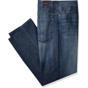 imageNautica Mens Big and Tall Relaxed Fit JeanGlacier Blue Wash