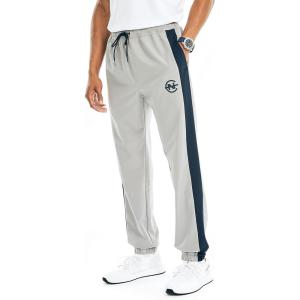 imageNautica Mens Competition Sustainably Crafted Performance Jogger PantsSharkfin Grey