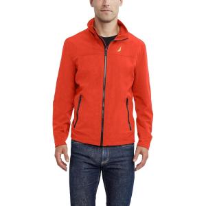 imageNautica Mens Lightweight Windbreaker Stretch Athletic Outdoor Full Zip Bomber Golf JacketTropical