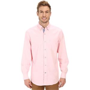 imageNautica Mens Long Sleeve Button Down Solid Oxford ShirtOrchid Pink