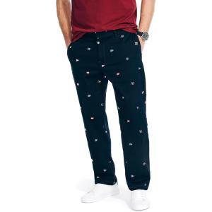 imageNautica Mens Printed PantNavy Seas