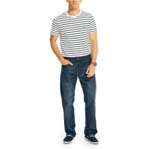 imageNautica Mens Relaxed Fit Denim JeansNorth Sea Canal Wash