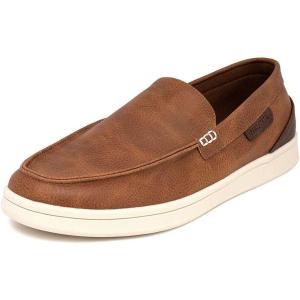 imageNautica Mens SlipOn Loafers Casual Moc Toe Sneakers Boat Shoes Slipper for Men  Lightweight ampamp Comfortable  DerwinBrown