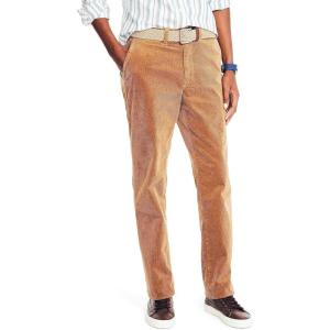 imageNautica Mens Stretch Corduroy PantBoca Brown