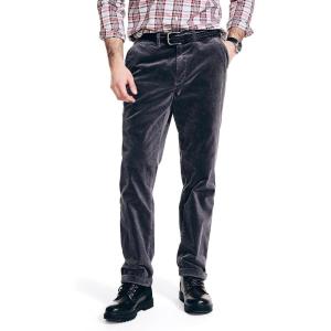 imageNautica Mens Stretch Corduroy PantCarbon
