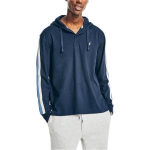 imageNautica Mens Sustainably Crafted Pullover HoodieNavy