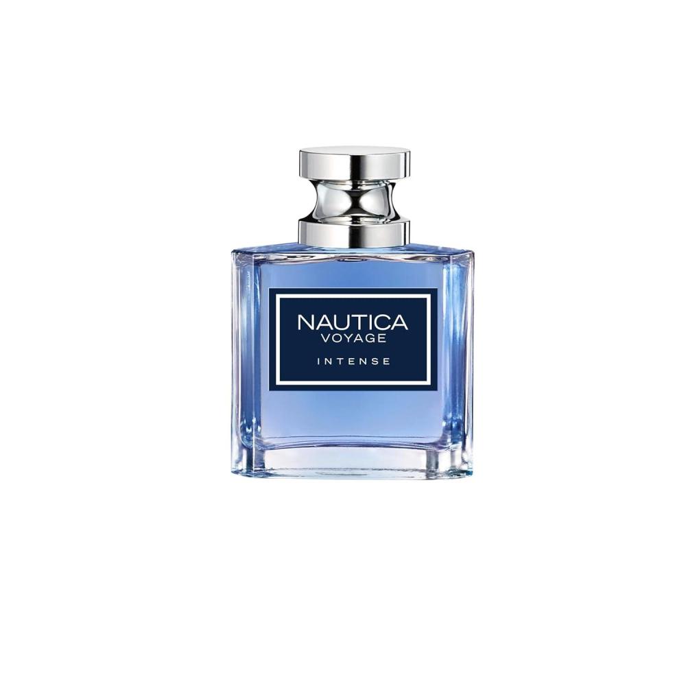 imageNautica Voyage Intense Eau de Toilette 16 fl oz Pack of 1 Notes of Vetiver Smokey Leather Mimosa Mens Fragrance Long Lasting Everyday Fragrance Travel SizeNautica Voyage Intense