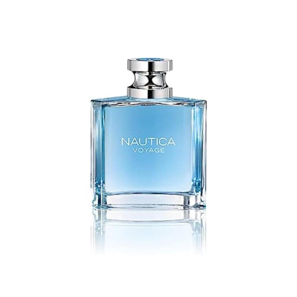 imageNautica Voyage Intense Eau de Toilette 16 fl oz Pack of 1 Notes of Vetiver Smokey Leather Mimosa Mens Fragrance Long Lasting Everyday Fragrance Travel SizeNautica Voyage